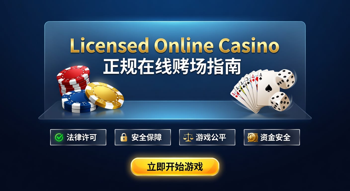 正规在线赌场 licensed online casino：识别要点与选择思路