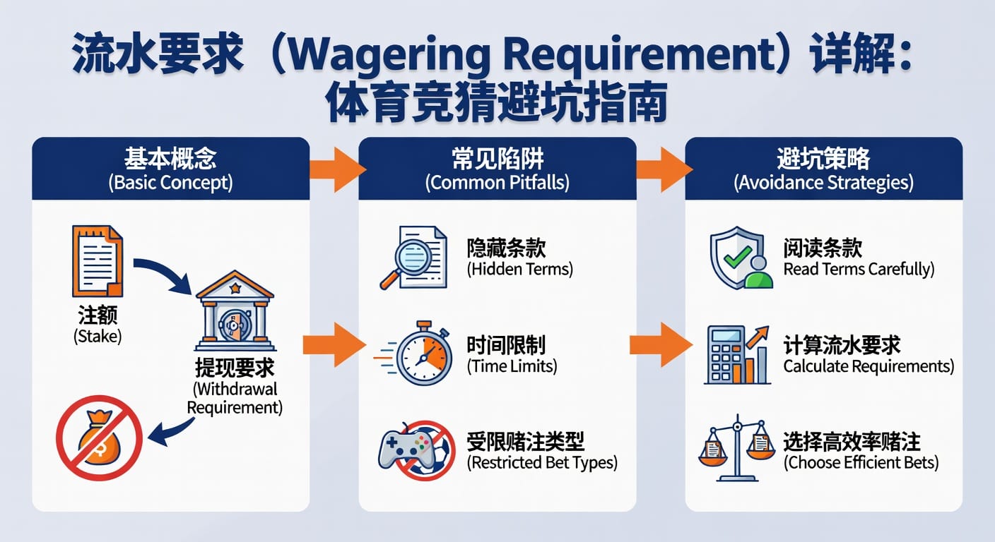 流水要求 wagering requirement：计算方法与常见坑点