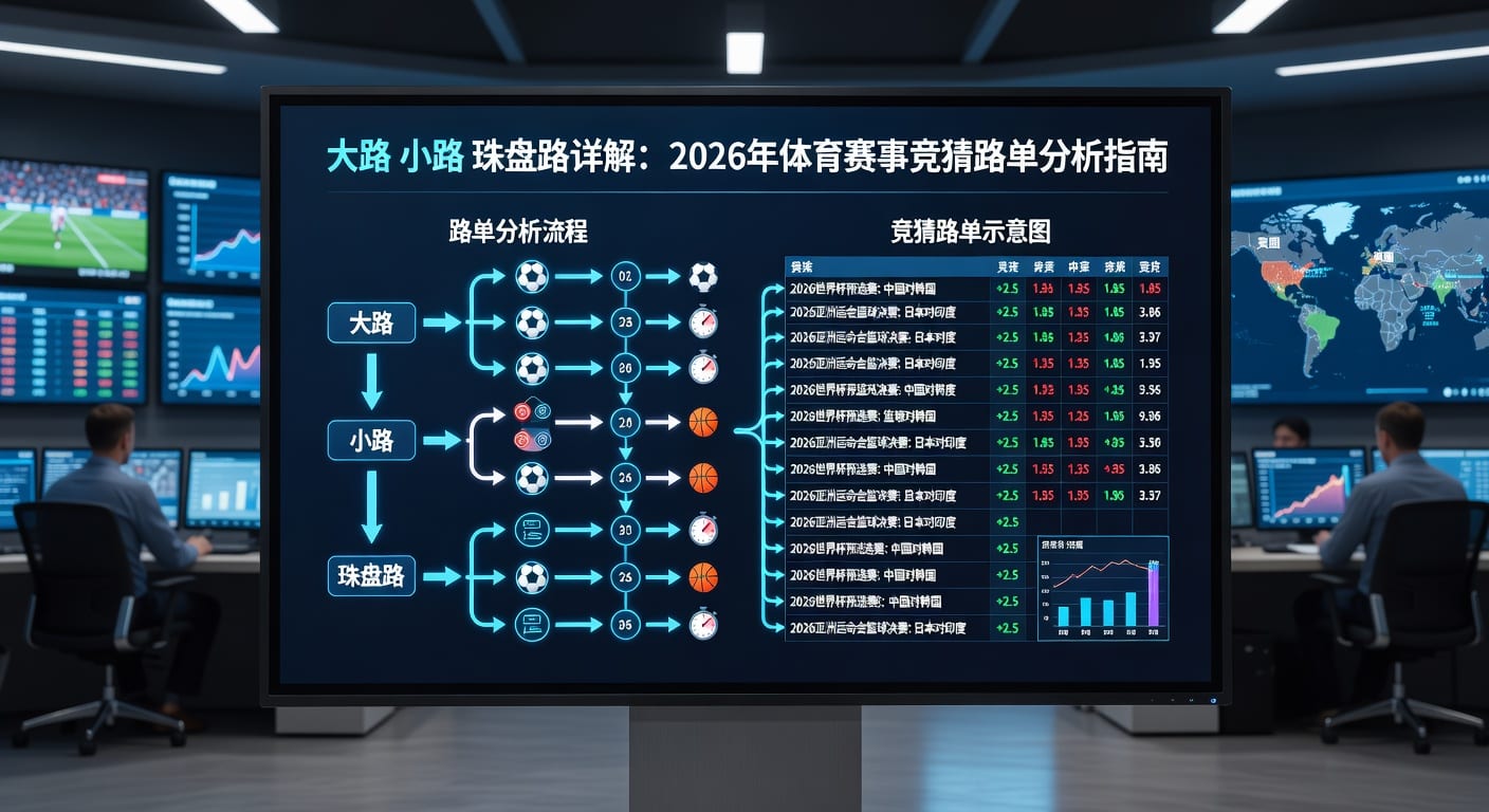 大路投注技巧分析｜皇冠Crown体育官网 2026年实战解读