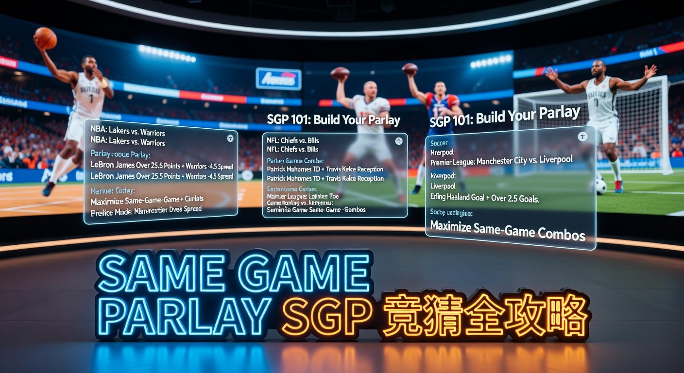 same game parlay SGP：投注技巧、风险与构建思路